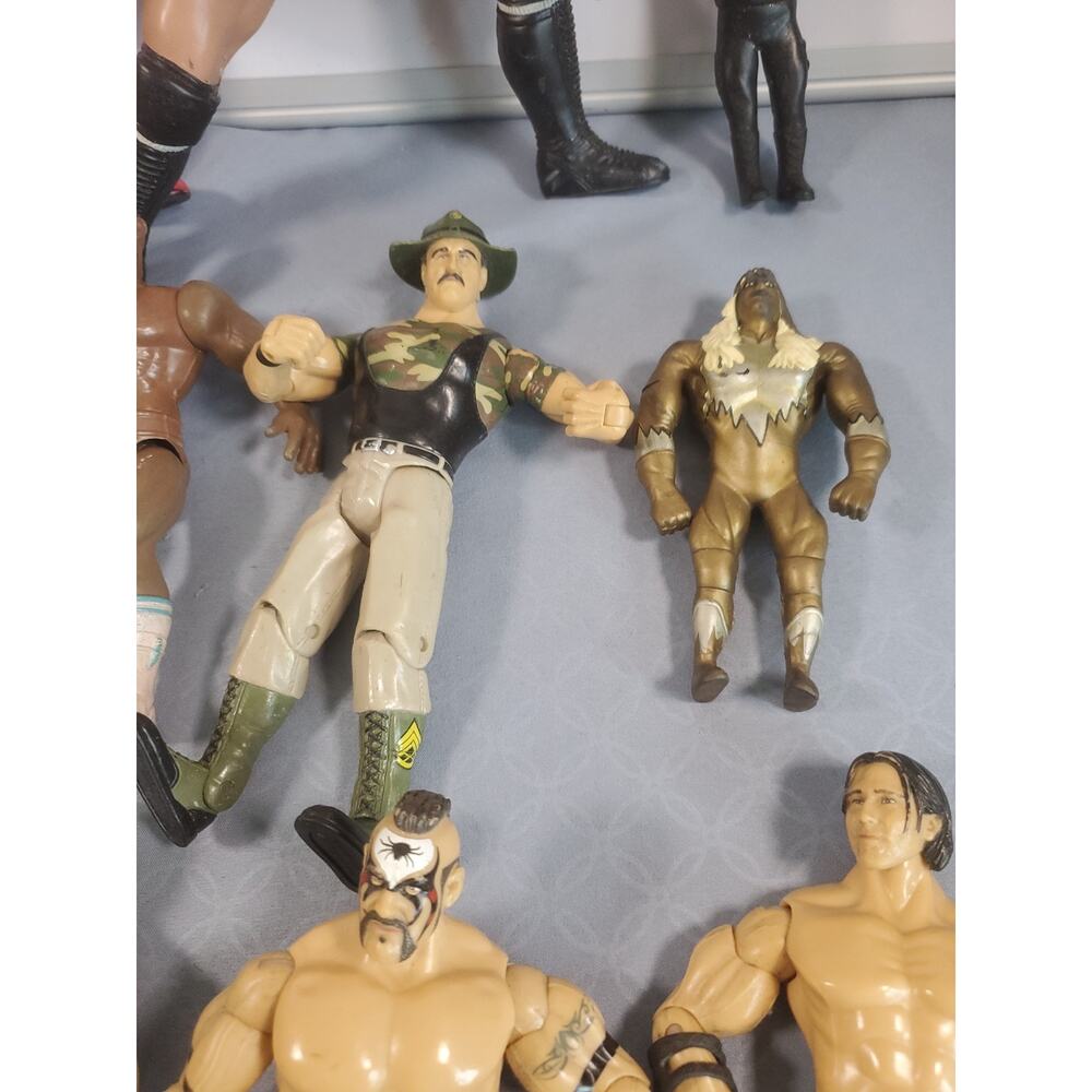 Vintage Wrestling Action Figure Lot WWE WCW Jakks Toymakers Sullivan Kevin 90s - Picture 8 of 16
